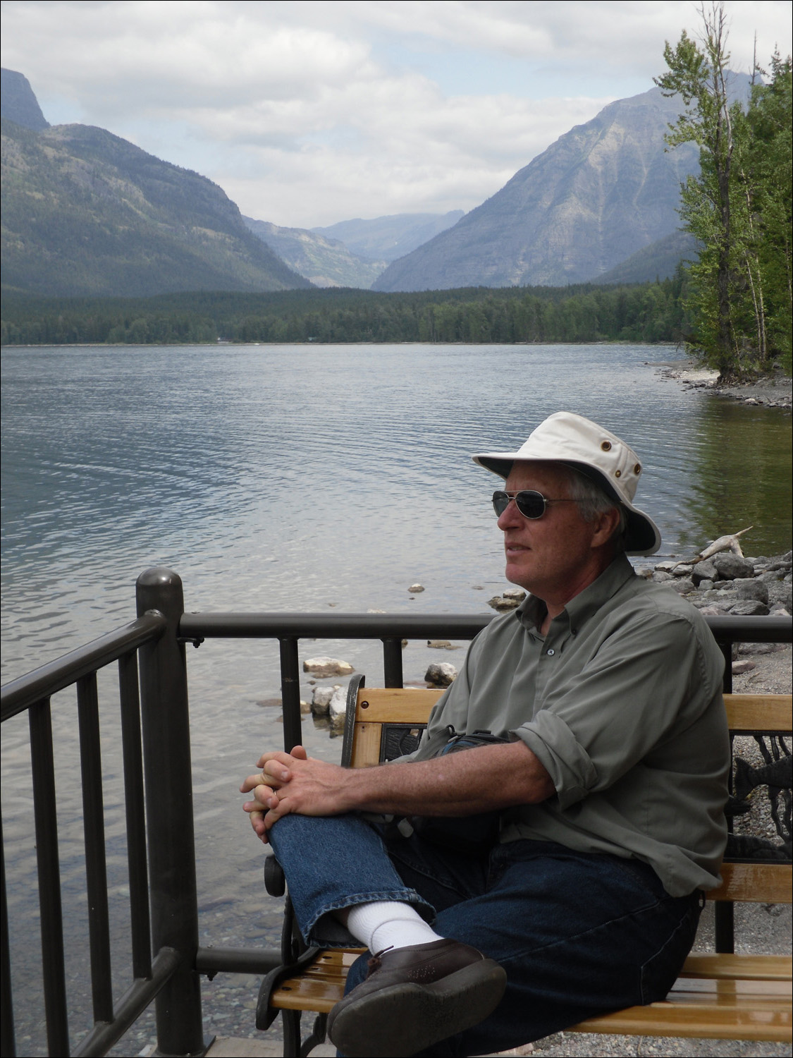 Glacier National Park- Waiting for Lake McDonald boat tour